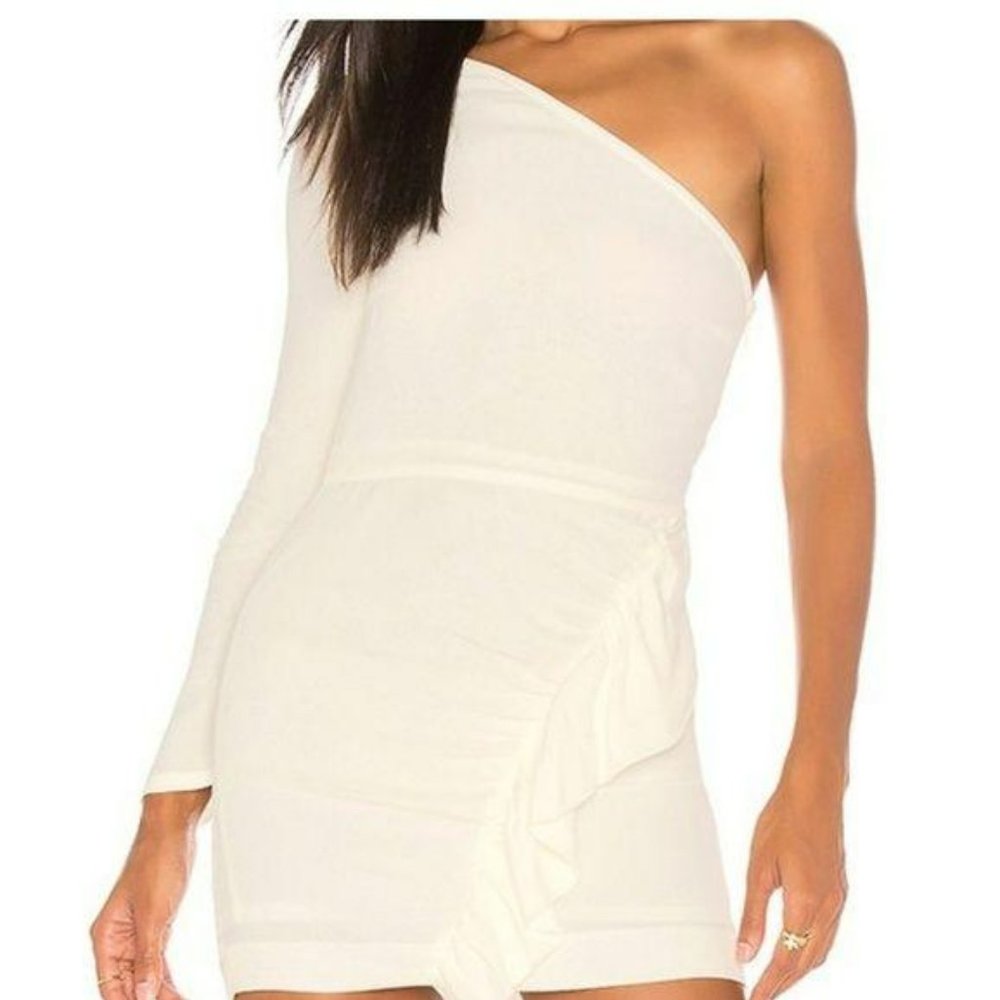 NWT Capulet Beverly One Shoulder Ruffle Dress